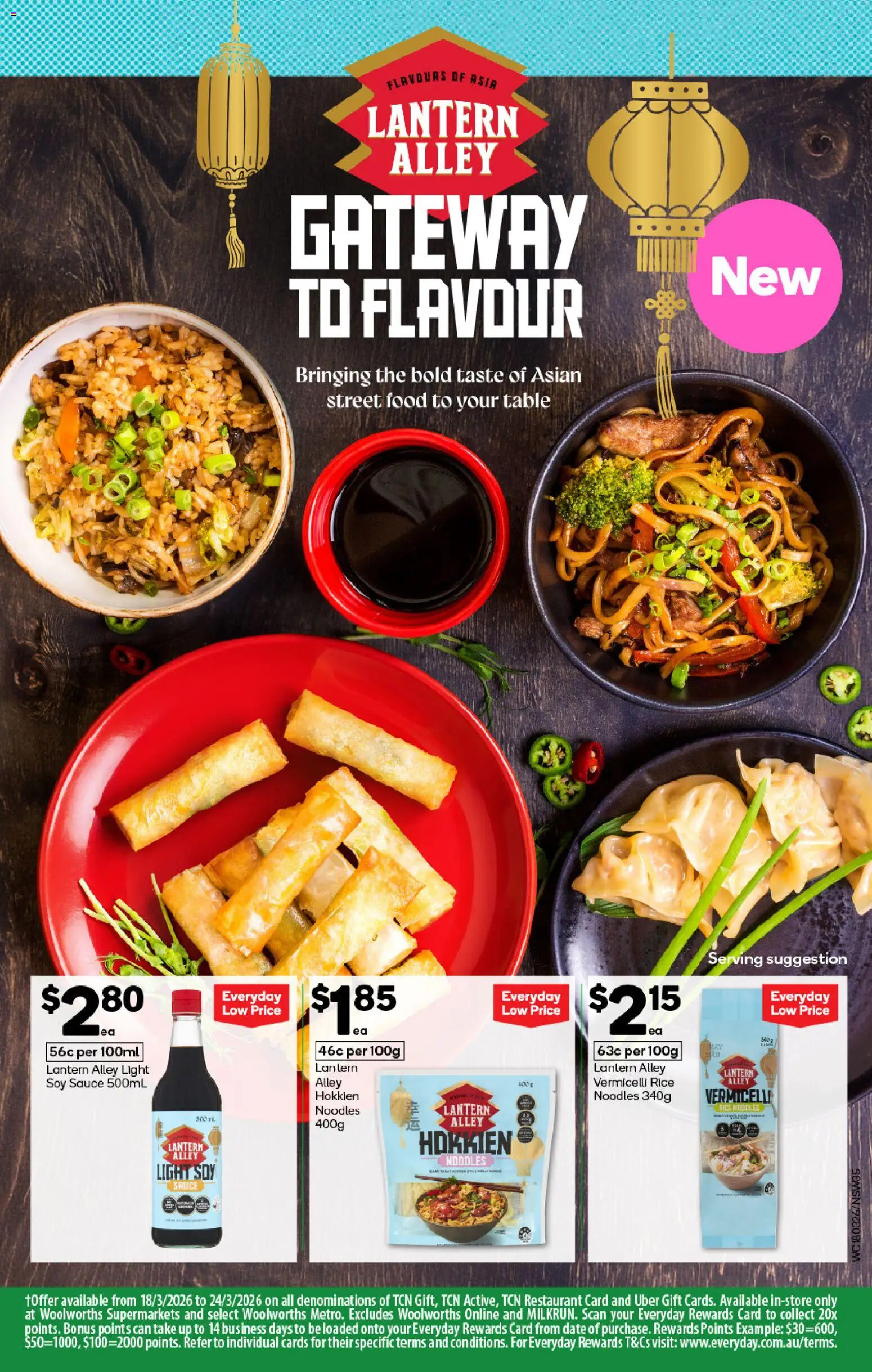 Woolworths catalogue - valid from 18.03.2026 | Page: 35 | Products: Table, Rice, Noodles, Date