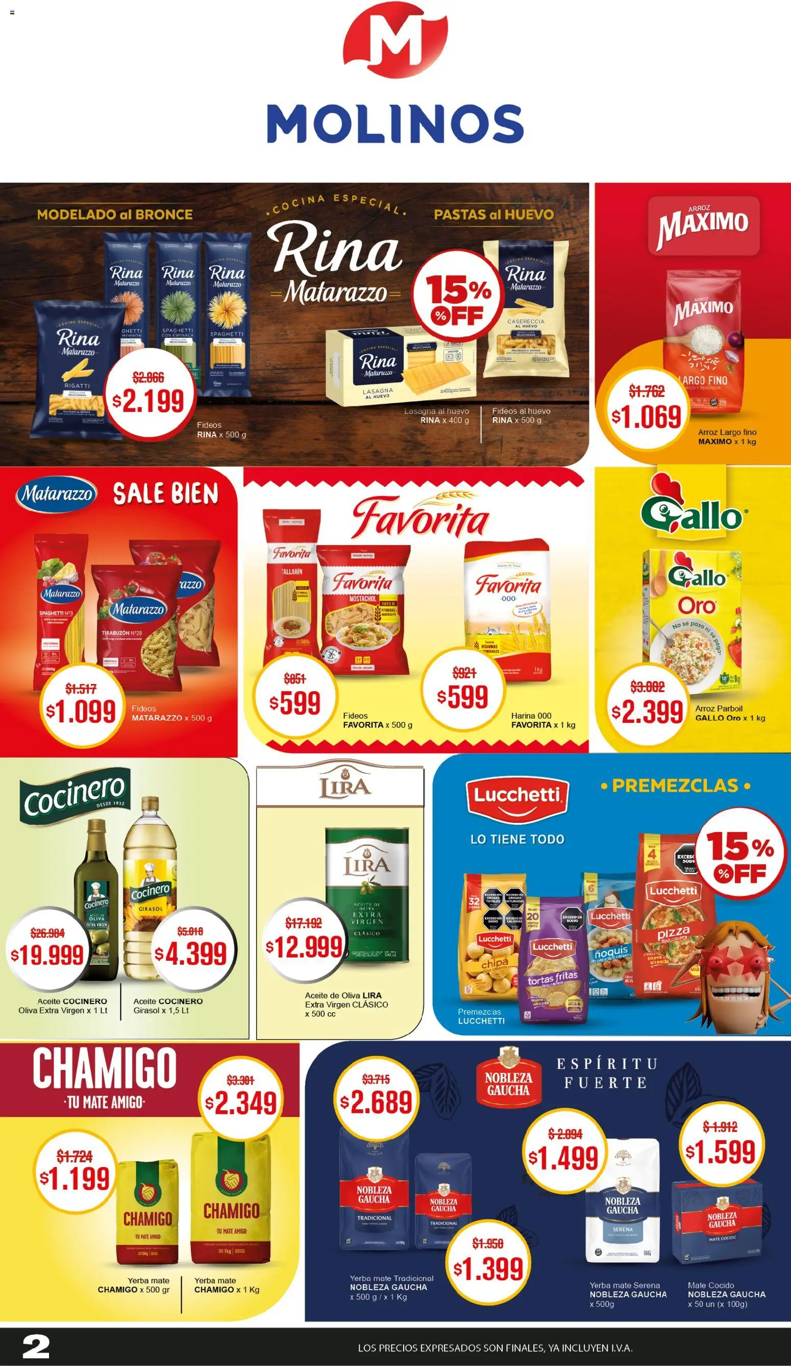 Makro ofertas │ válido desde el 05.03.2026 | Página: 2 | Productos: Yerba, Huevo, Espinaca, Arroz