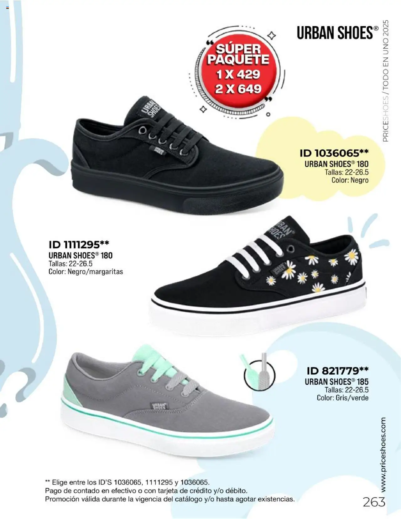 Nuevas ofertas de Price Shoes válidas en toda la República Mexicana desde el 05.05.2025. ¡Encuentra las mejores ofertas en Price Shoes catálogo Todo En 1 2025! | Página: 261
