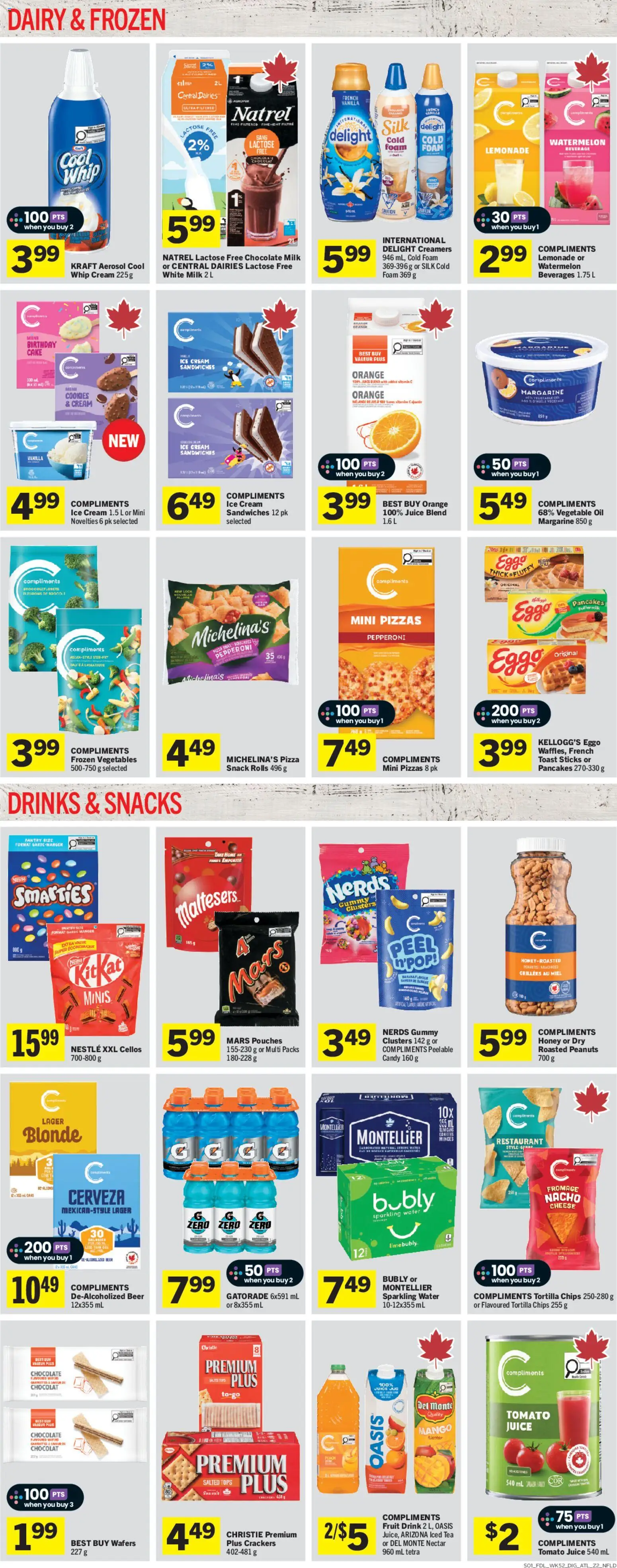 Foodland flyer valid from 23.04.2026 | Page: 5 | Products: Ice cream, Cheese, Oil, Pizza