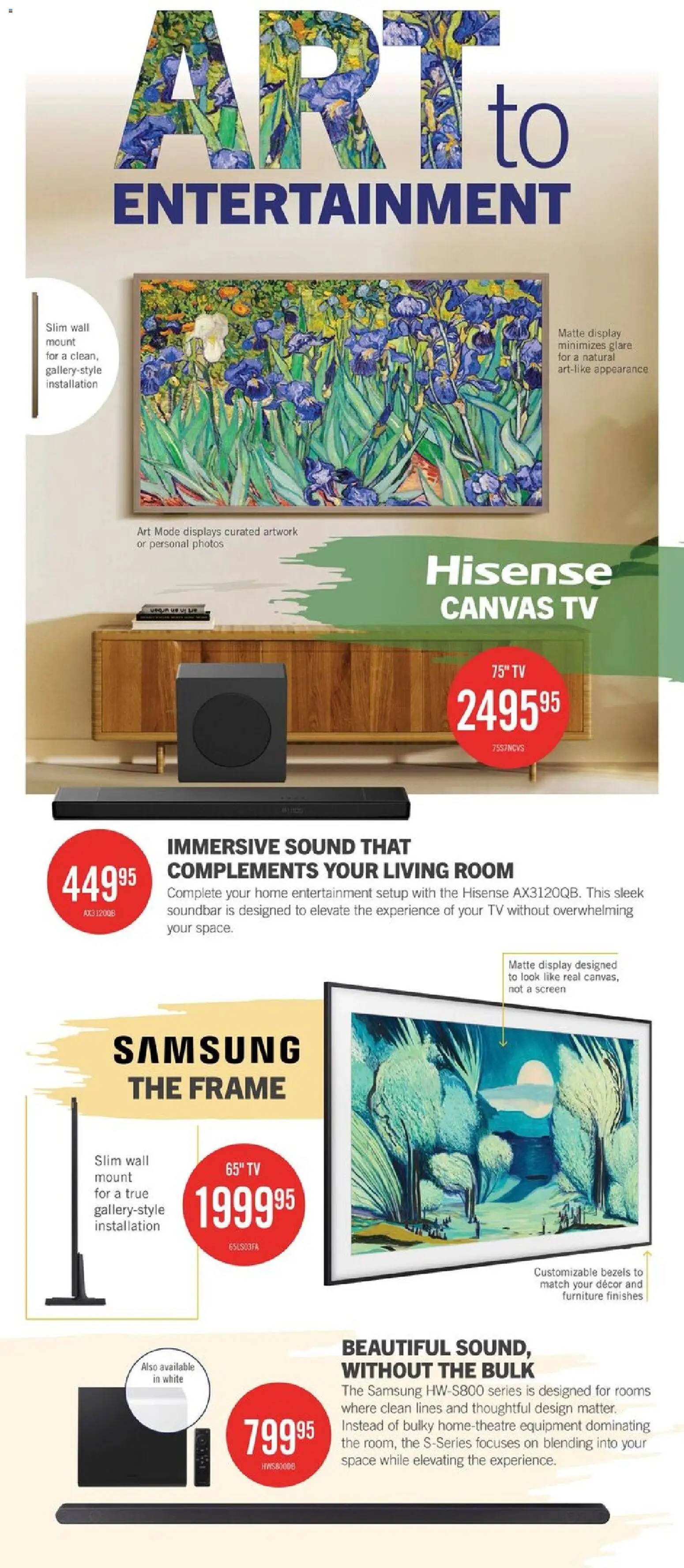 The Brick flyer valid from 03.04.2026 | Page: 3 | Products: Tv