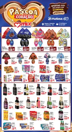 Mateus ofertas Festival de Páscoa - Pré-Visualização do folheto da loja Mateus, válido de 27.03.2026