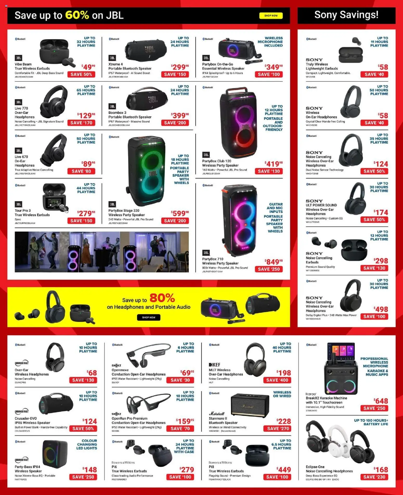 Visions flyer valid from 20.11.2025 | Page: 8 | Products: Audio, Headphones, Microphone, Battery
