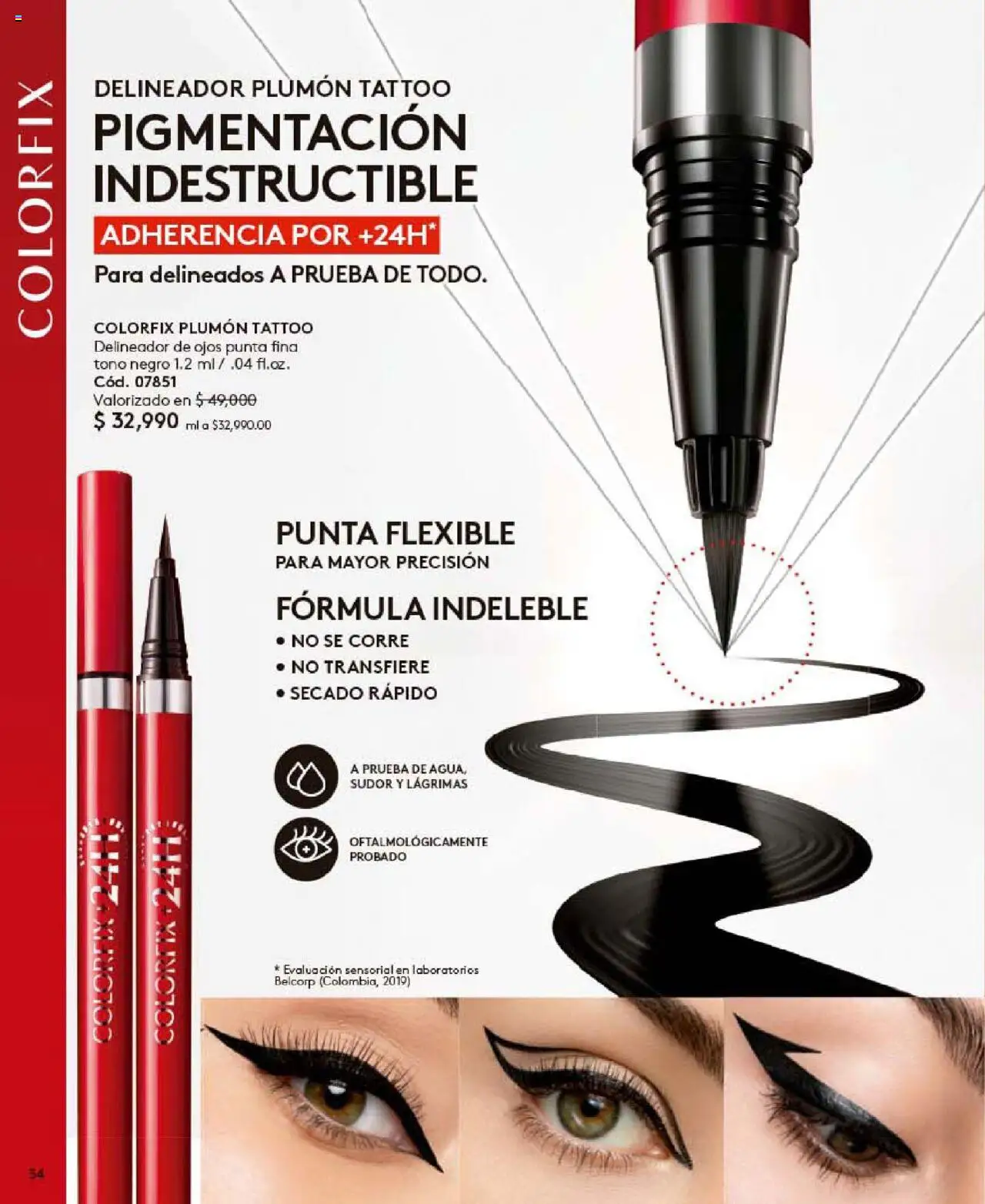 Ésika revista - valida desde el 24.09.2025 | Página: 54 | Productos: Delineador de ojos, Delineador