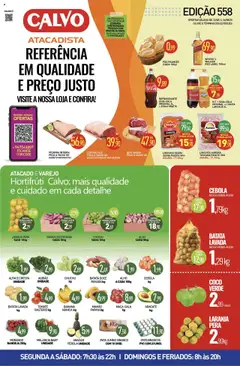 Calvo Atacadista - Ofertas da semana - Pré-Visualização do folheto da loja Calvo Atacadista, válido de 22.08.2025