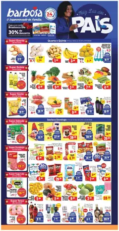 Barbosa Supermercados - Ofertas Lojas P - Pré-Visualização do folheto da loja Barbosa Supermercados, válido de 30.07.2025
