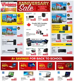 Preview of Visions weekly flyer / circulaire from shop Visions valid from 15.08.2025