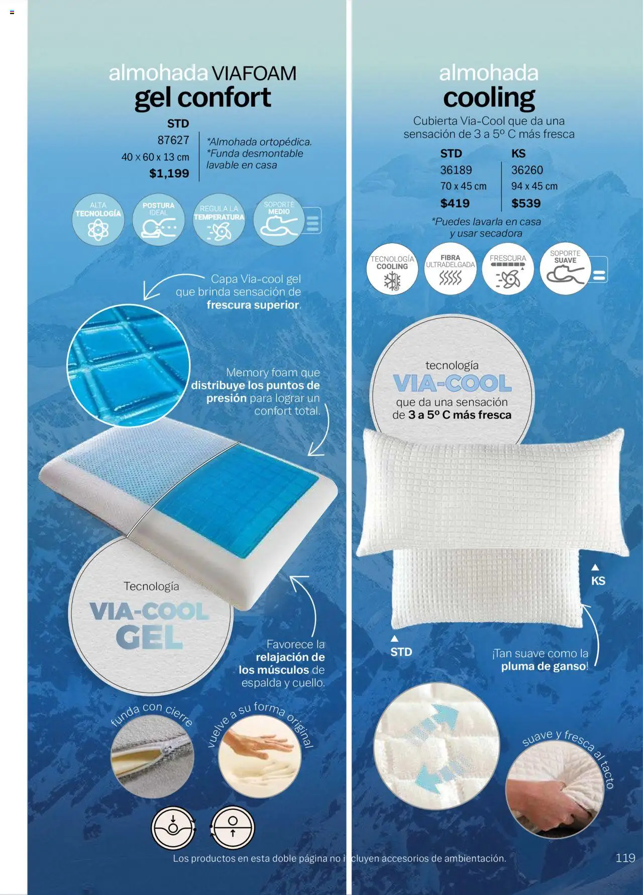 Nuevas ofertas de Vianney válidas en toda la República Mexicana desde el 15.08.2025. ¡Encuentra las mejores ofertas en Vianney - Catálogo Invierno! | Página: 121 | Productos: Secadora, Almohada