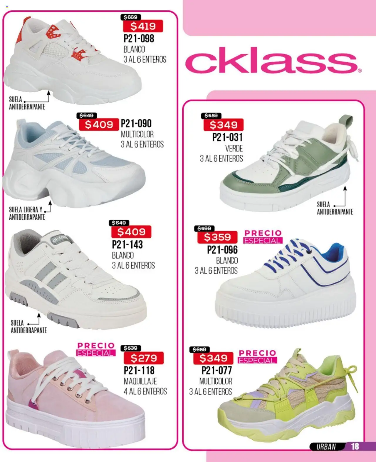 Nuevas ofertas de Cklass válidas en toda la República Mexicana desde el 09.09.2025. ¡Encuentra las mejores ofertas en Cklass - Catálogo Liquidacion Calzado! | Página: 19 | Productos: Maquillaje