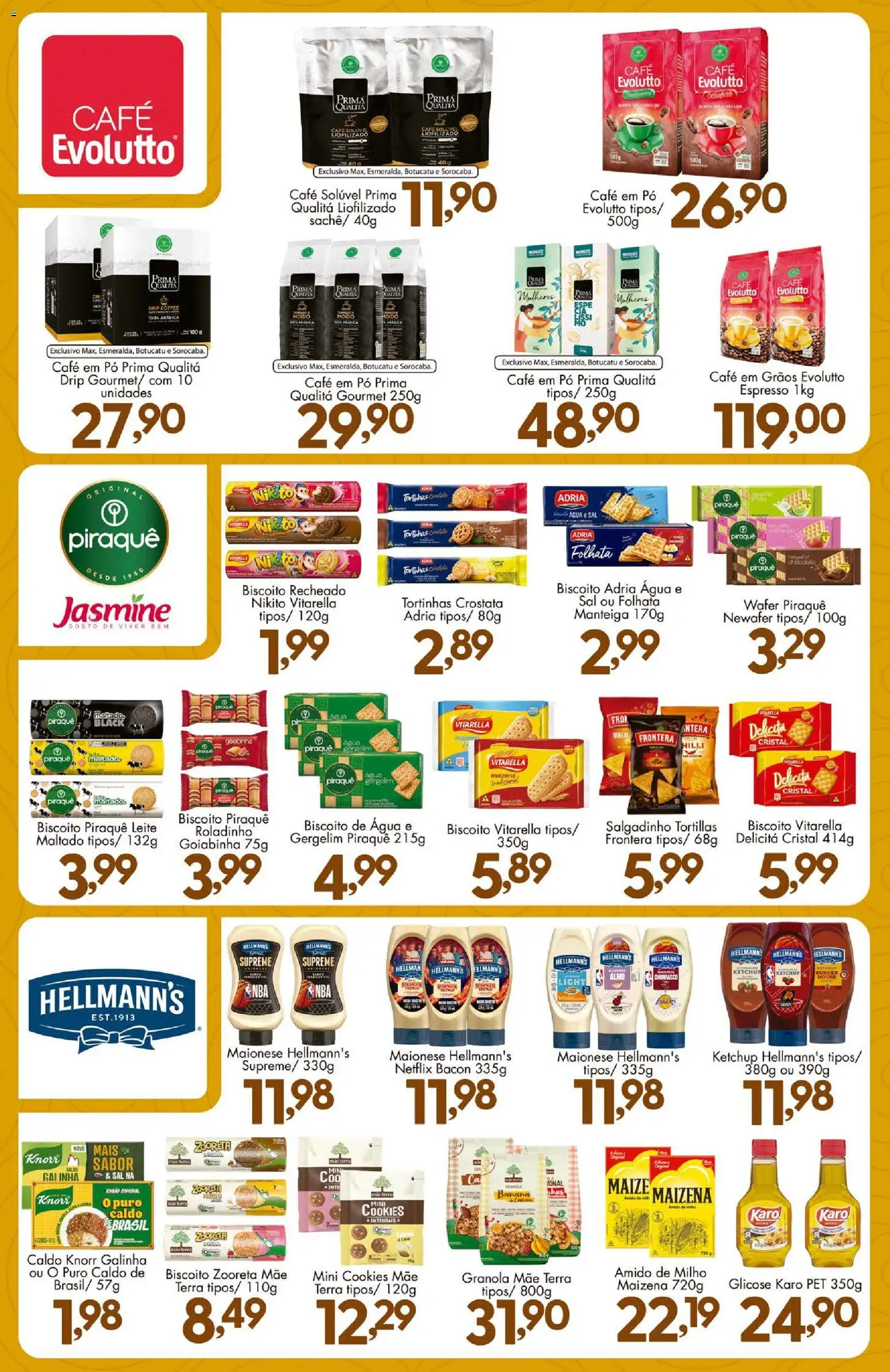 Confiança Folheto - válido de 14.11.2025 | Página: 8 | Produtos: Biscoito, Café, Ketchup, Knorr