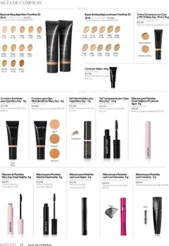 Vista previa Mary Kay - Look Digital Otoño 2026 válido desde el 01.04.2026 | Página: 90 | Productos: Mate, Iluminador, Máscara, Agua