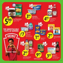 Save on foods flyer valid from 31.07.2025 | Page: 16 | Products: Ketchup, Salad, Butter, Cheese