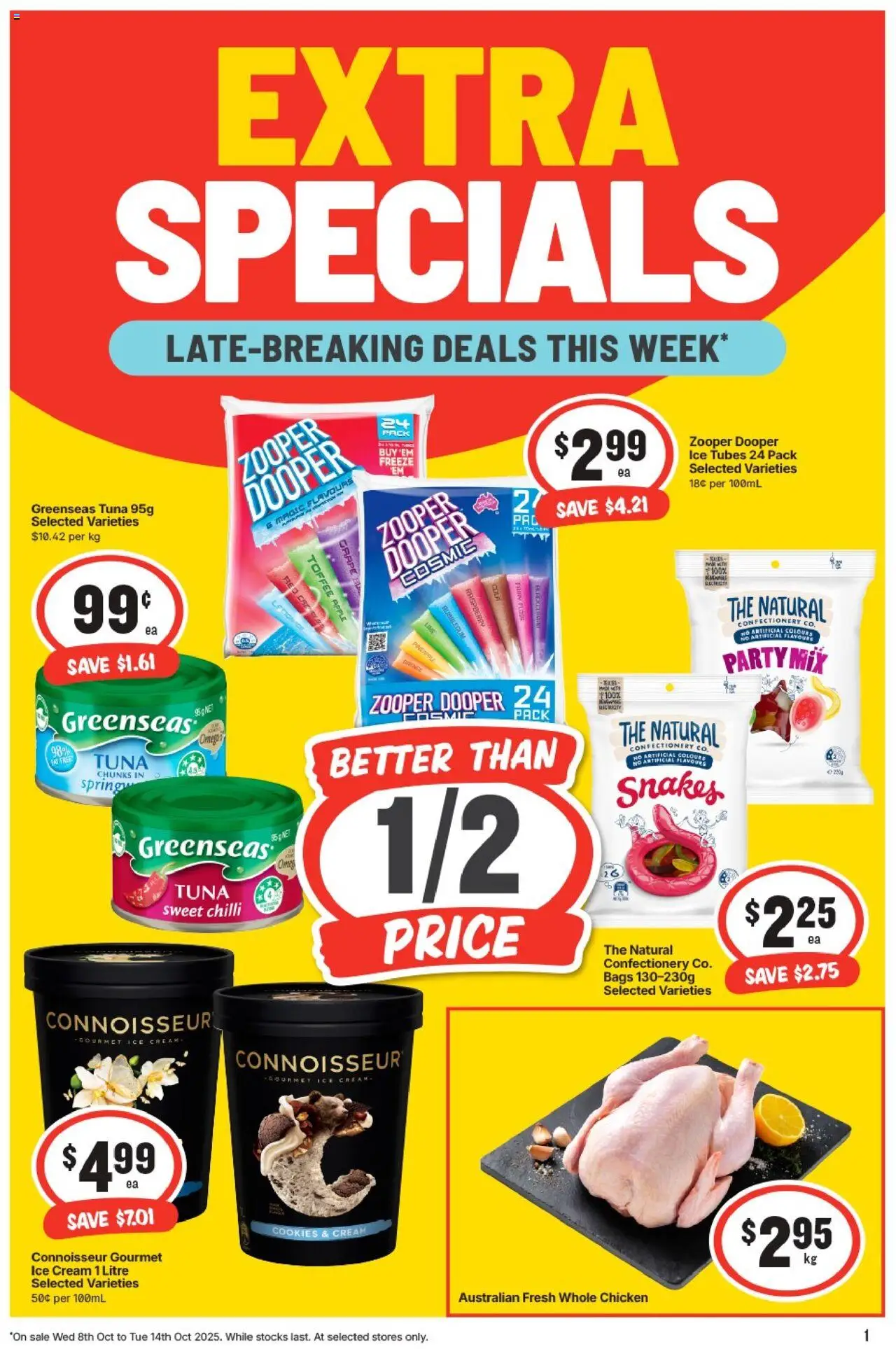 IGA catalogue - valid from 08.10.2025 | Page: 2 | Products: Chips, Vitamin