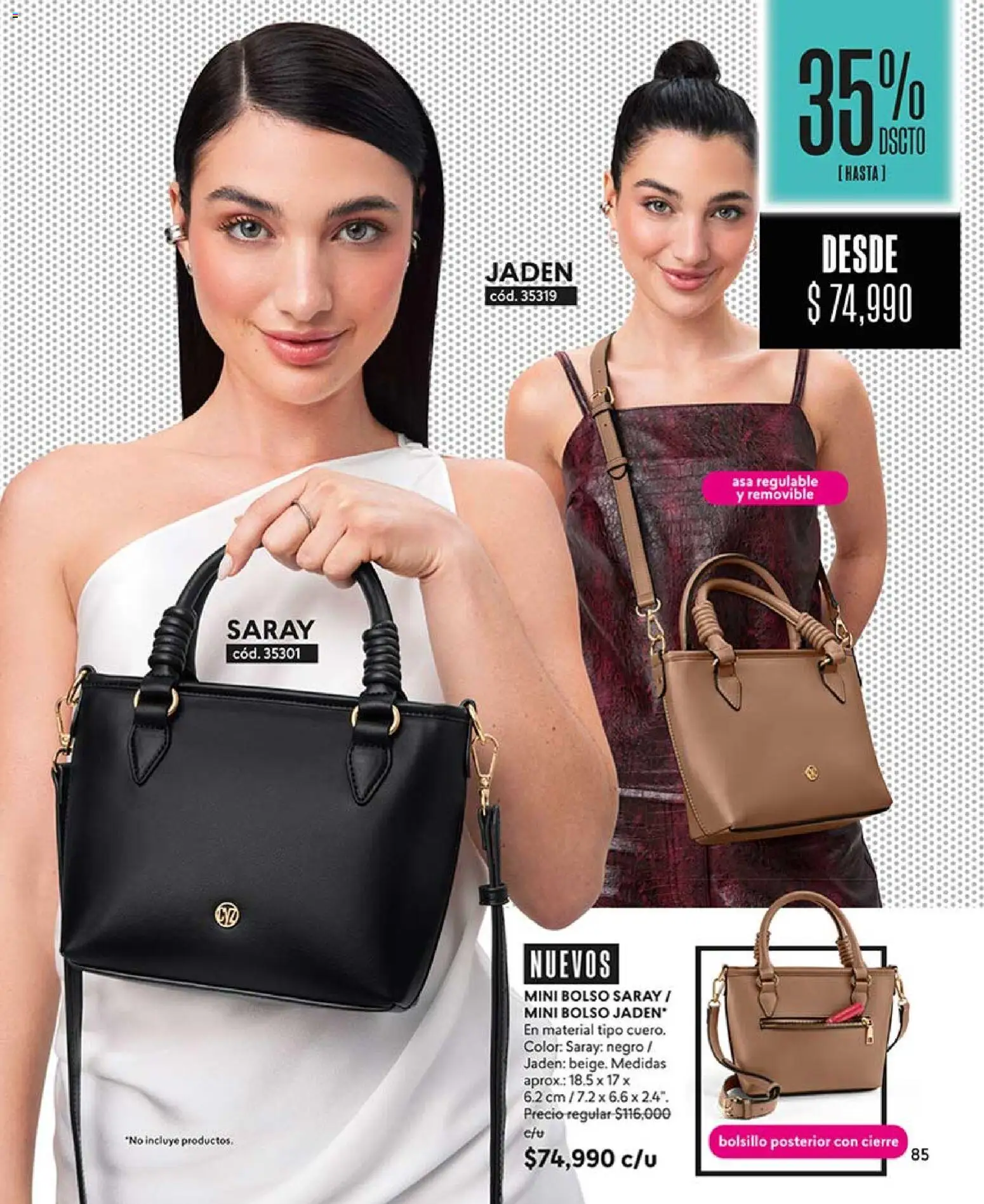 CyZone revista - valida desde el 03.04.2026 | Página: 85 | Productos: Bolso