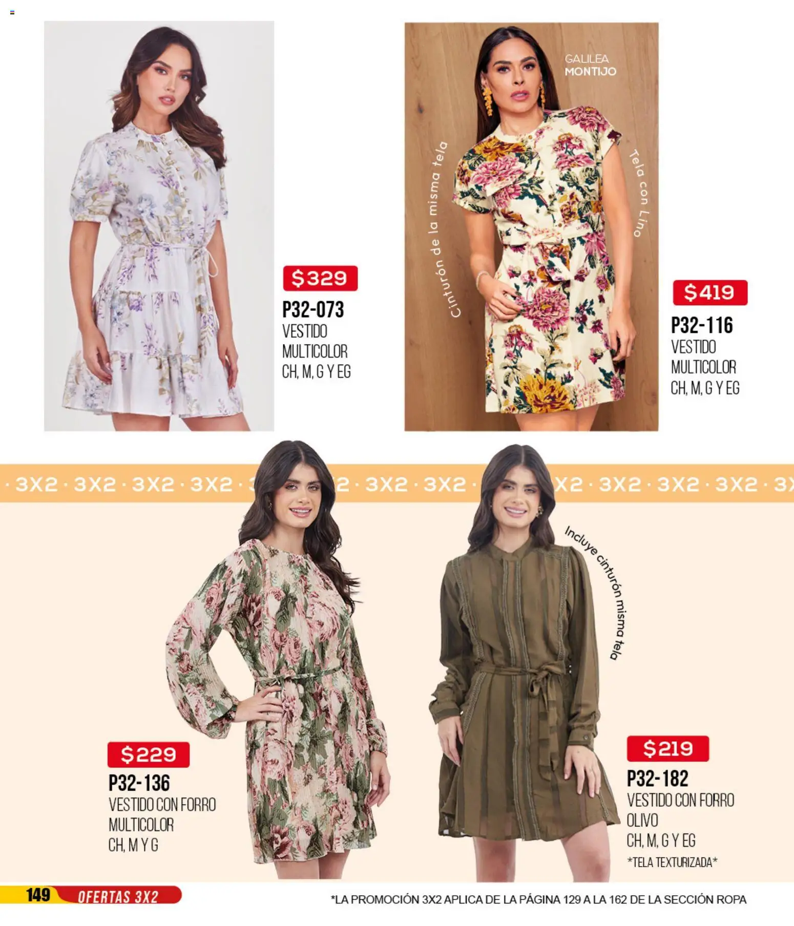 Nuevas ofertas de Cklass válidas en toda la República Mexicana desde el 12.01.2026. ¡Encuentra las mejores ofertas en Cklass catálogo Mega Ofertas Ropa! | Página: 150 | Productos: Cinturón, Ropa, Vestido