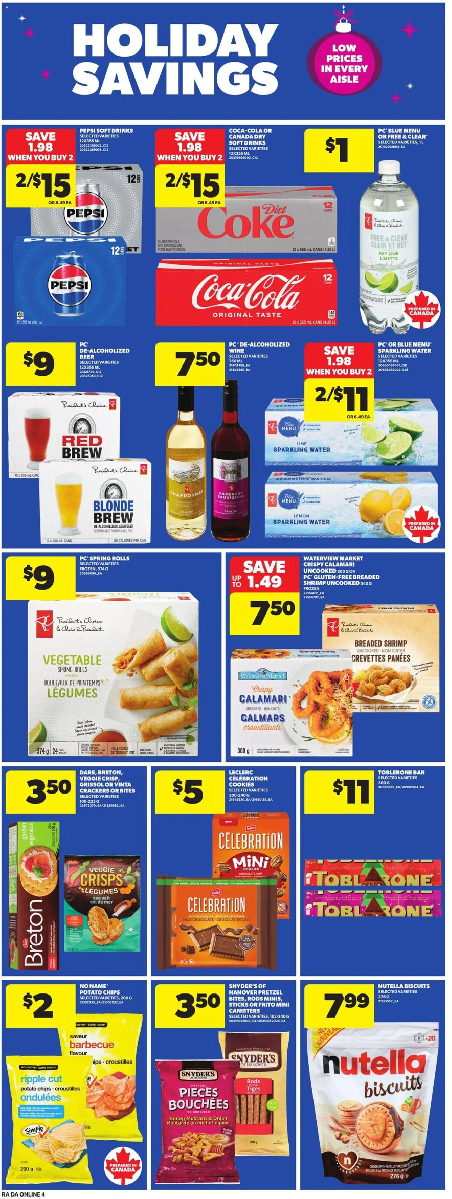 Atlantic Superstore flyer valid from 18.12.2025 | Page: 11 | Products: Chair, Milk, Chocolate, Beer