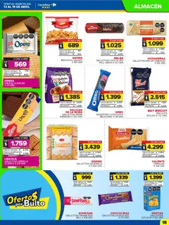 Vista previa Carrefour Maxi catálogo válido desde el 13.04.2026 | Página: 18 | Productos: Galletitas, Frutilla, Avena, Queso