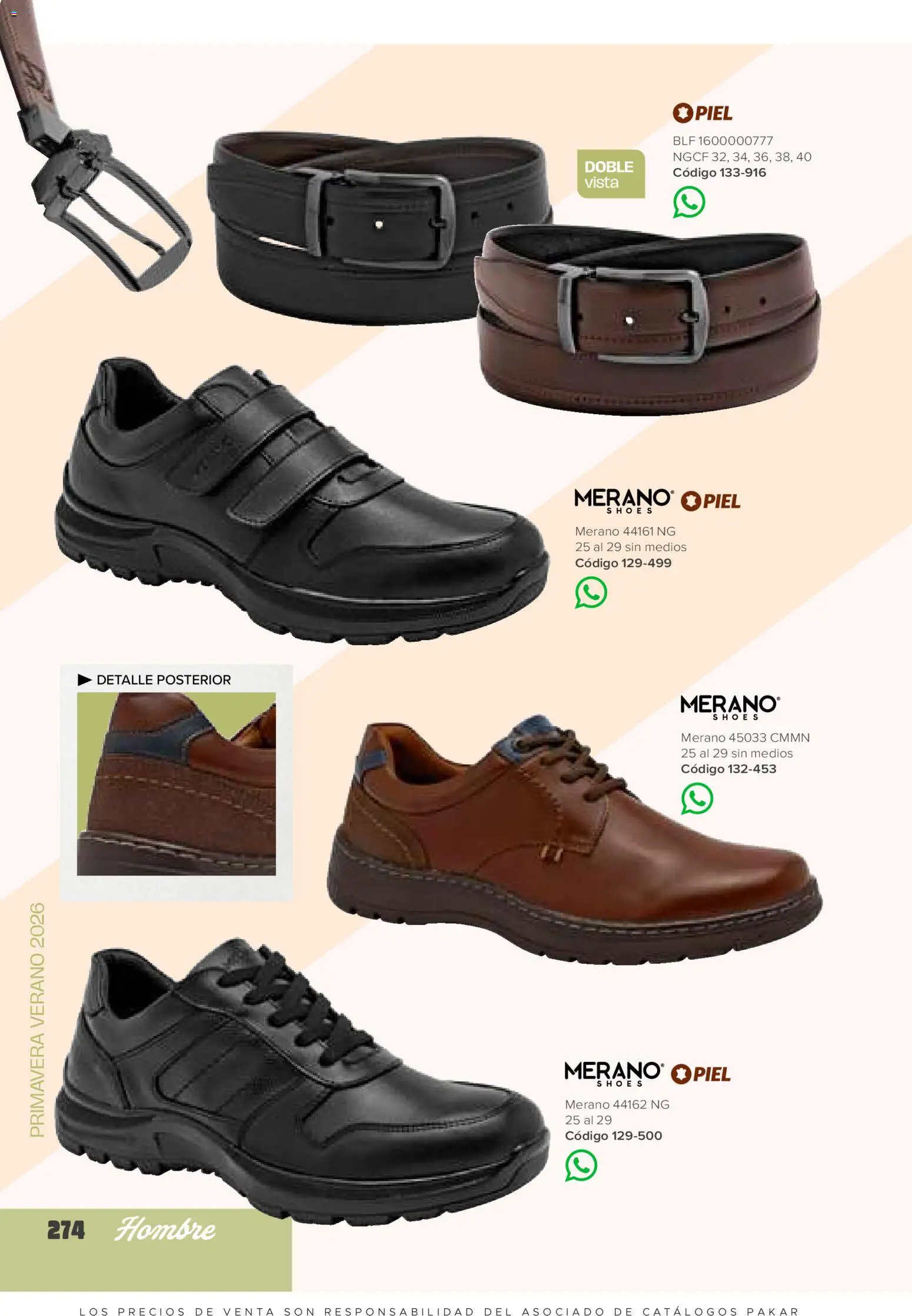 Nuevas ofertas de SC Pakar válidas en toda la República Mexicana desde el 30.01.2026. ¡Encuentra las mejores ofertas en SC Pakar catálogo Hombre! | Página: 274