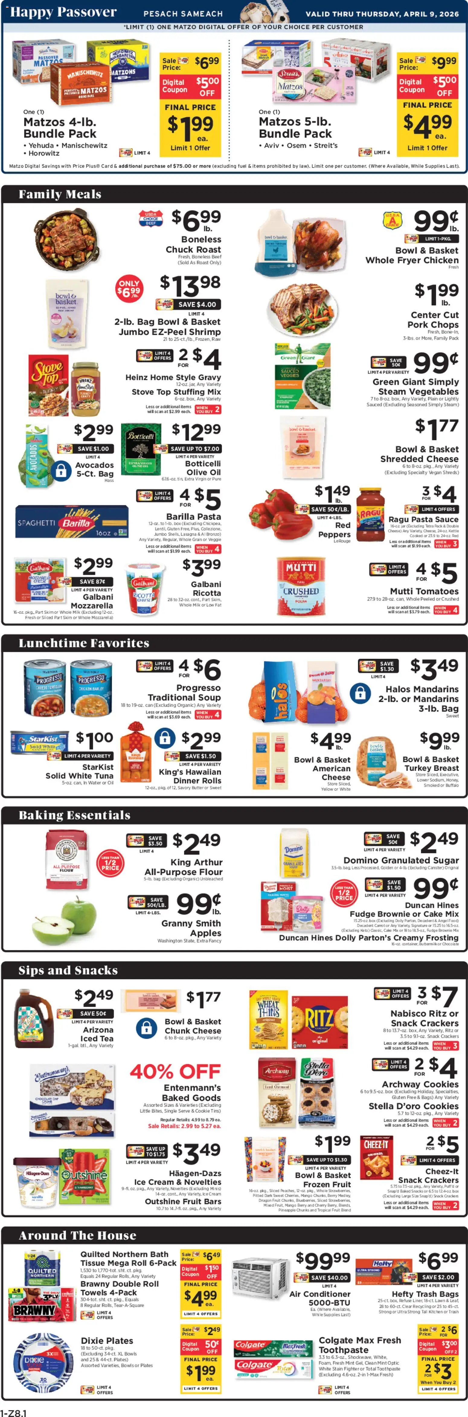 ShopRite Weekly Ad - valid from 20.03.2026 | Page: 2 | Products: Tomatoes, Toothpaste, Water, Sauce