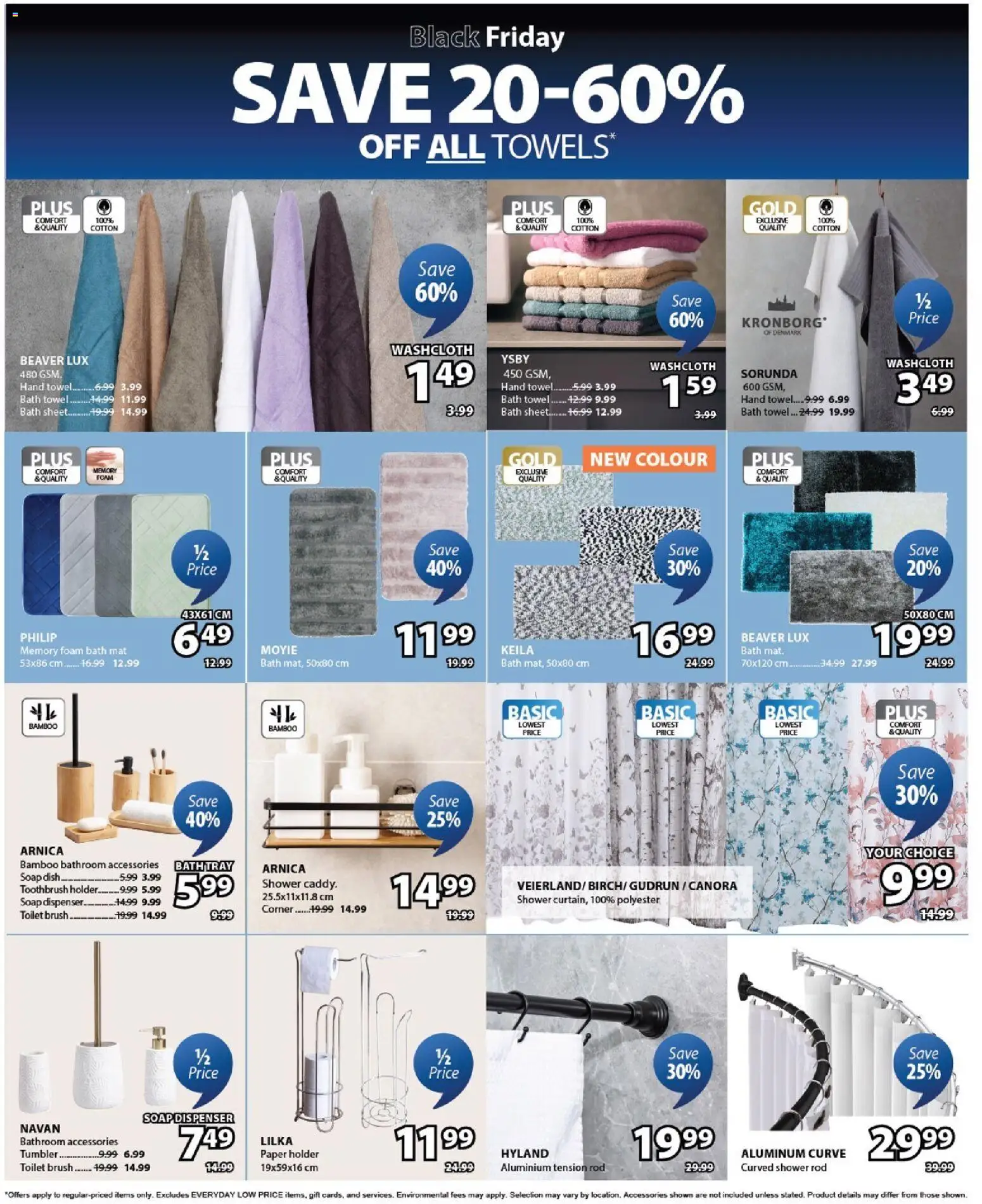 JYSK flyer valid from 20.11.2025 | Page: 34 | Products: Brush, Soap, Bath, Shower