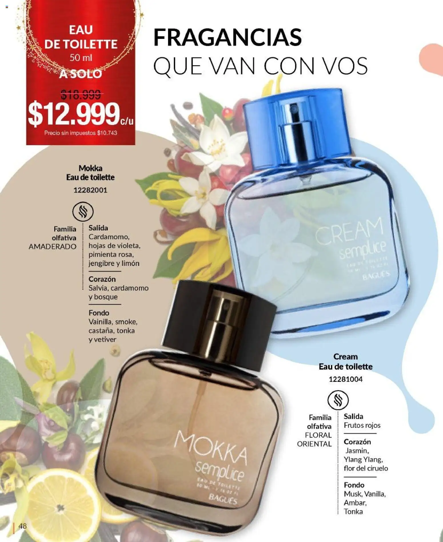 Bagués - Catálogo │ válido desde el 17.11.2025 | Página: 48 | Productos: Eau de toilette, Pimienta, Limón