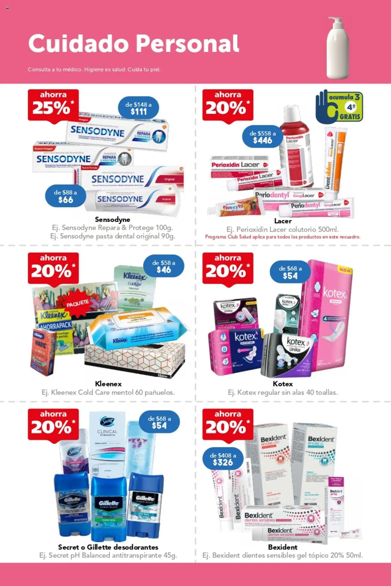 Nuevas ofertas de Farmacia San Pablo válidas en toda la República Mexicana desde el 17.08.2025. ¡Encuentra las mejores ofertas en Farmacia San Pablo - Catálogo Regreso a Clases! | Página: 9 | Productos: Antitranspirante, Pasta dental, Pasta