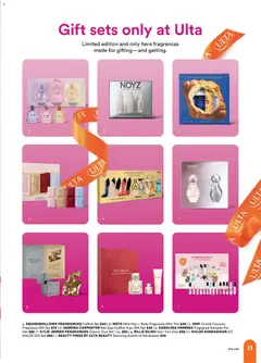 Preview of Ulta Beauty weekly ads valid from 26.10.2025 | Page: 11 | Products: Fragrance, Pc
