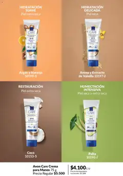 Catálogo AVON Campaña 10B │ válido desde el 03.06.2025 | Página: 110 | Productos: Aceite, Avena, Palta, Crema