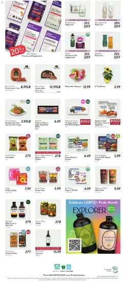 Fresh Thyme Weekly Ad - valid from 18.06.2025 | Page: 6 | Products: Ham, Wine, Beer, Pork