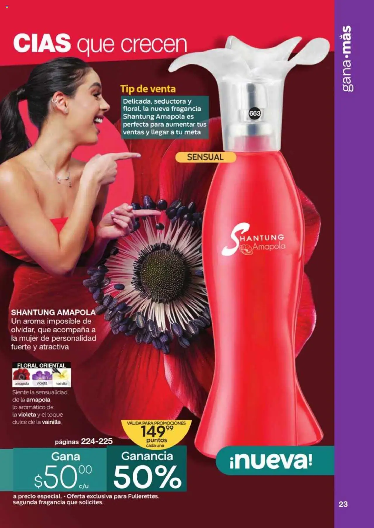 Nuevas ofertas de Fuller válidas en toda la República Mexicana desde el 29.10.2025. ¡Encuentra las mejores ofertas en Fuller - Revista Gana Más C15! | Página: 23 | Productos: Fragancia
