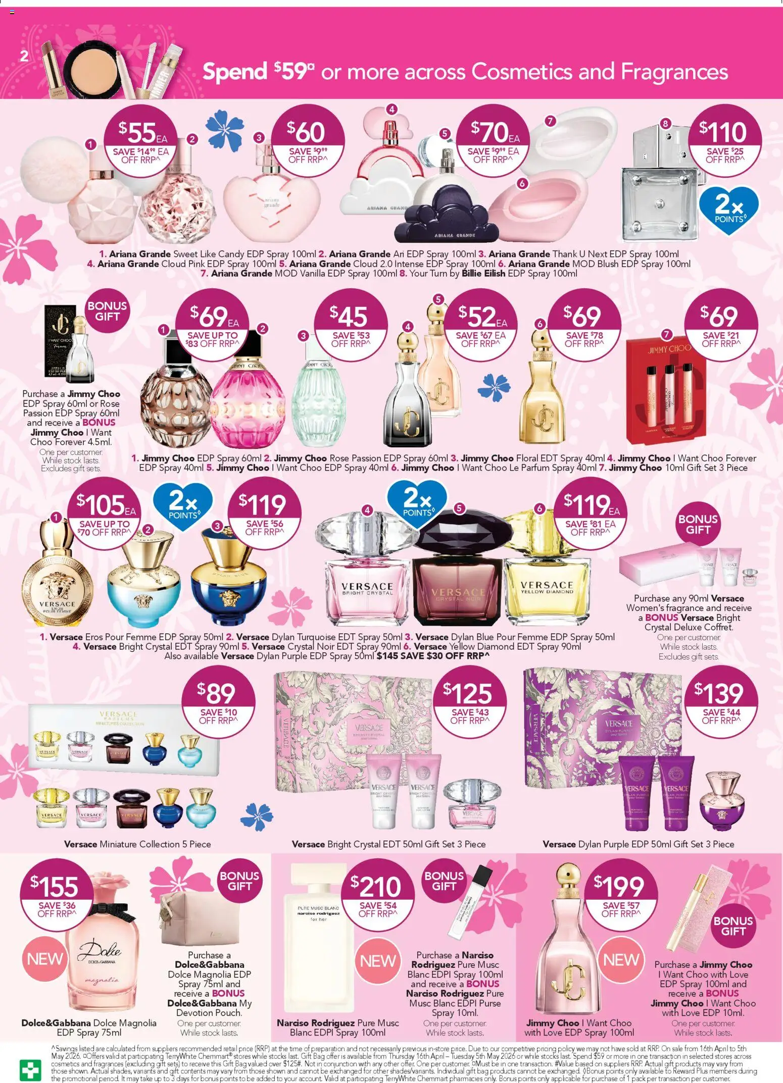 Terry White catalogue - valid from 16.04.2026 | Page: 2 | Products: Diamond, Floral, Fragrance, Blush