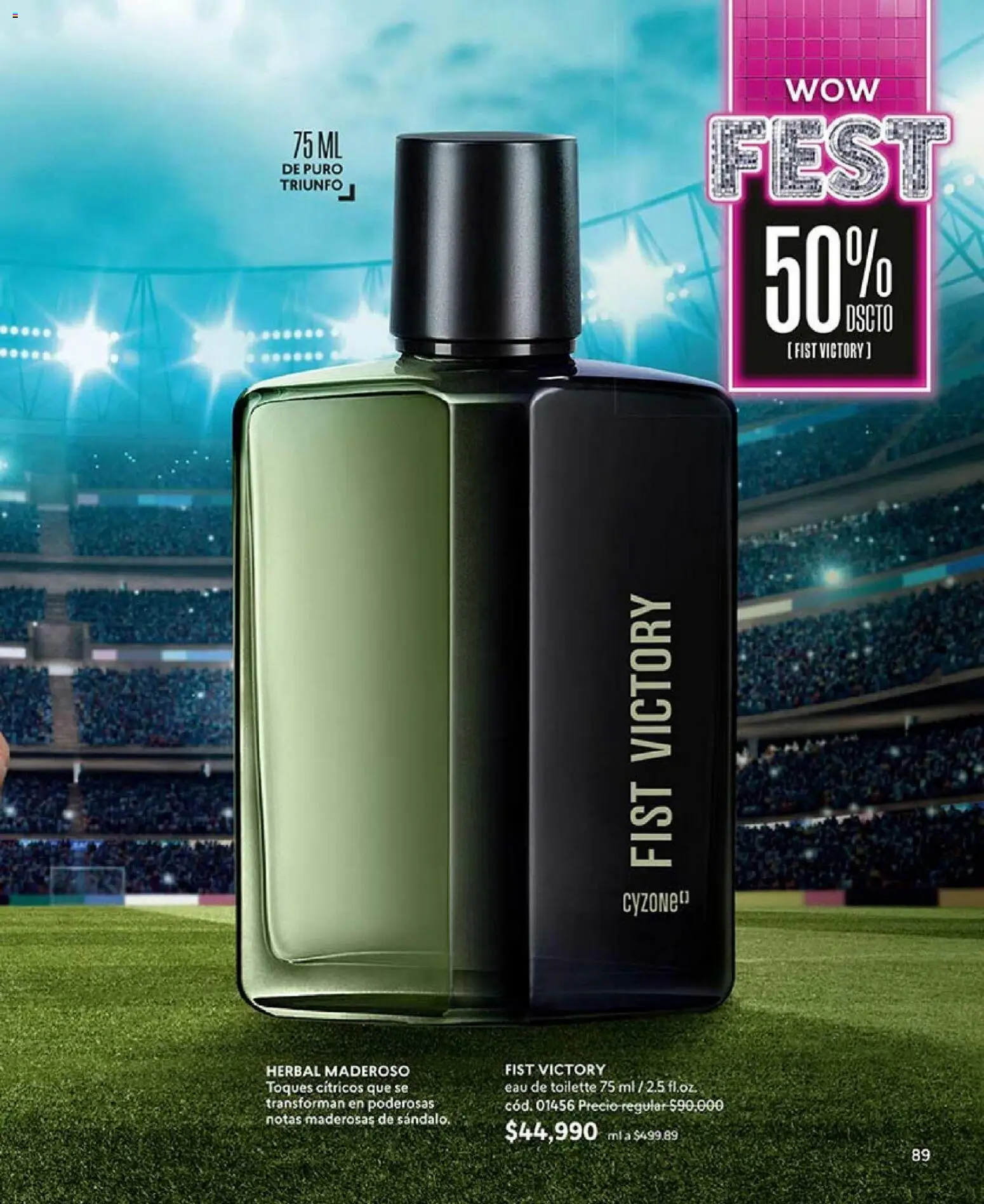 CyZone revista - valida desde el 01.04.2026 | Página: 89 | Productos: Eau de toilette