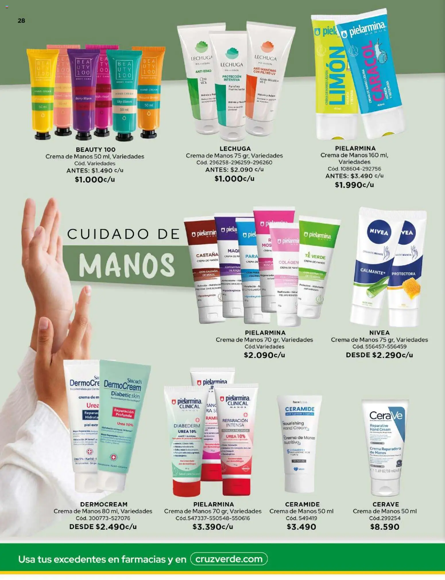 Cruz Verde - Belleza │ válido desde el 01.04.2026 | Página: 28