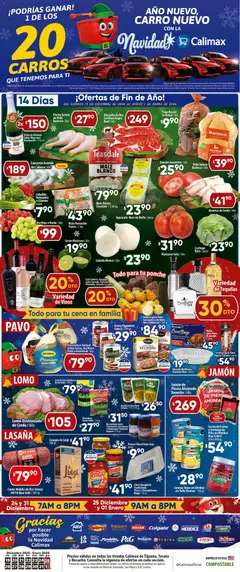 Vista previa de Calimax folleto Tijuana, nuevo folleto de la tienda, válido en México a partir del 19.12.2025