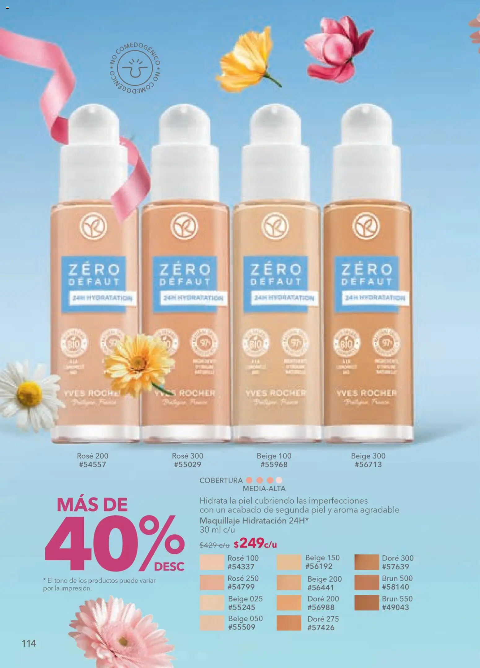 Nuevas ofertas de Yves Rocher válidas en toda la República Mexicana desde el 24.03.2026. ¡Encuentra las mejores ofertas en Yves Rocher campaña 5 2026! | Página: 116 | Productos: Maquillaje