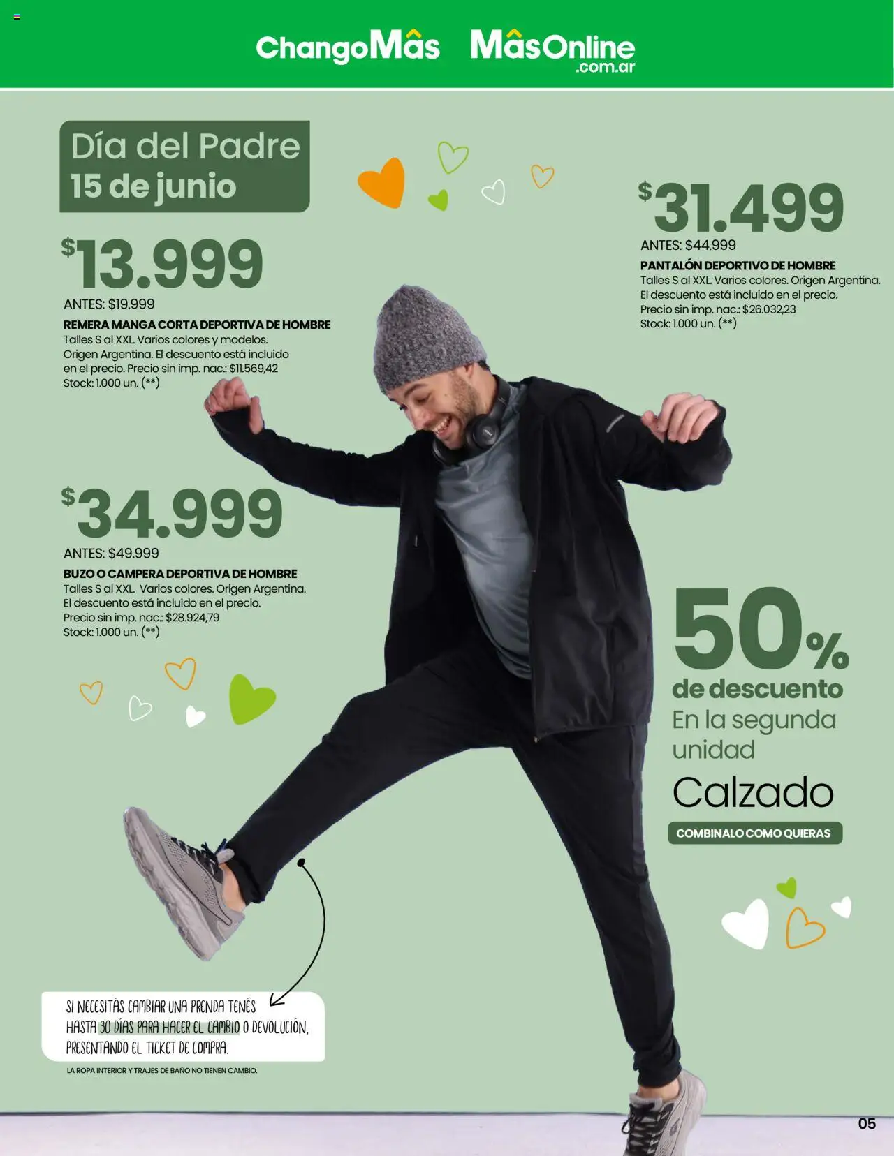 Changomas Feliz día, papá │ válido desde el 05.06.2025 | Página: 6 | Productos: Remera, Buzo, Campera, Ropa