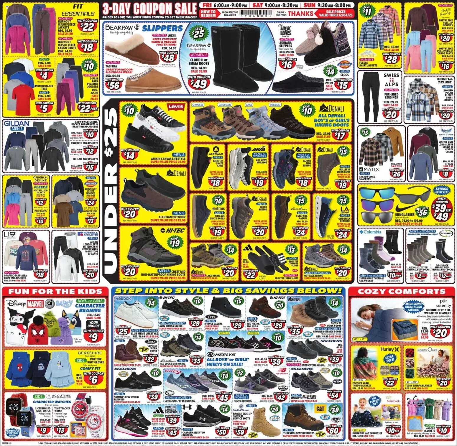 Big 5 Sporting Goods Black Friday - valid from 27.11.2025 | Page: 4 | Products: Yarn, Battery, Pants, Socks
