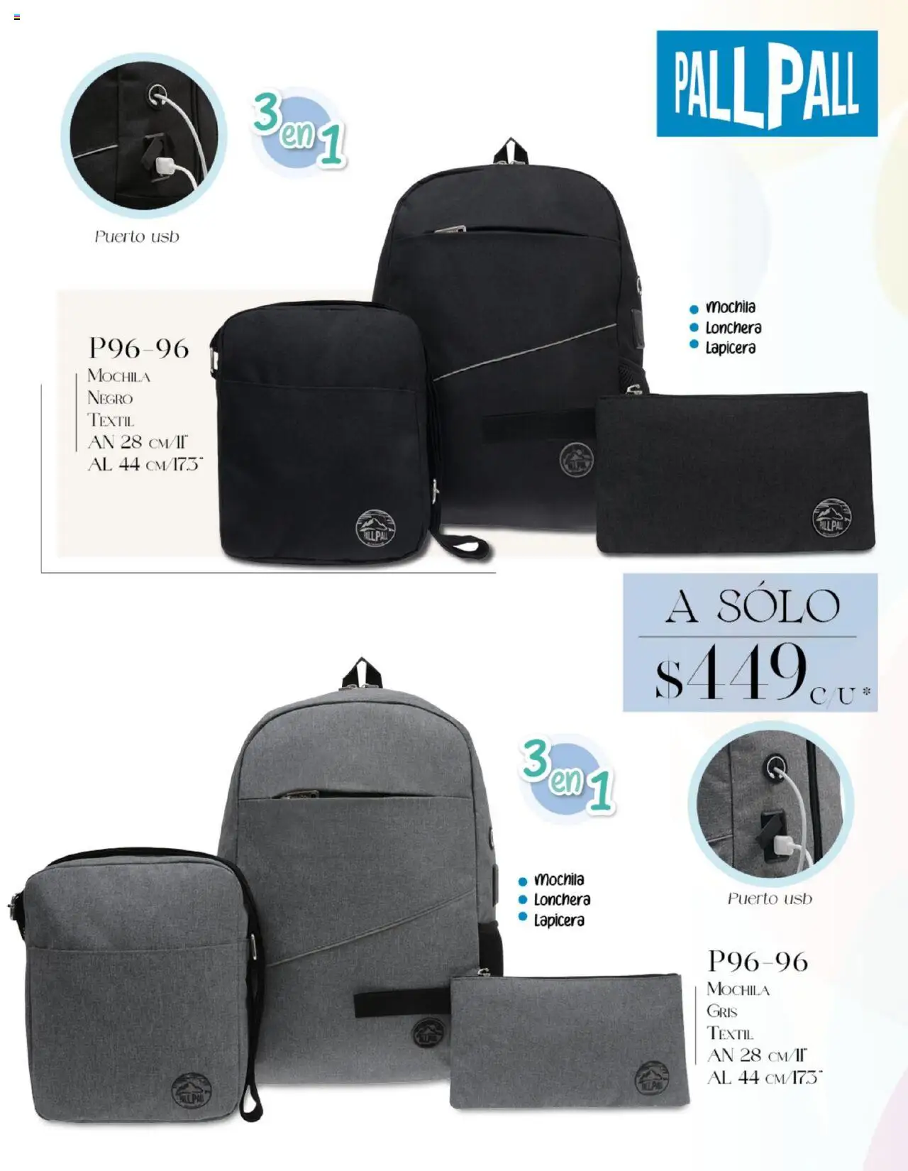 Nuevas ofertas de Cklass válidas en toda la República Mexicana desde el 14.07.2025. ¡Encuentra las mejores ofertas en Cklass catálogo Bolso! | Página: 37 | Productos: Usb, Mochila