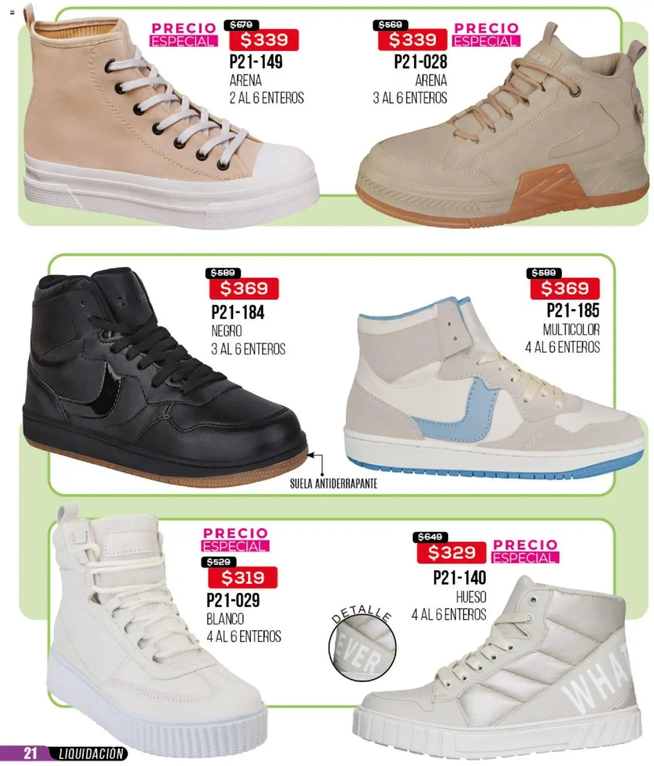 Nuevas ofertas de Cklass válidas en toda la República Mexicana desde el 09.09.2025. ¡Encuentra las mejores ofertas en Cklass - Catálogo Liquidacion Calzado! | Página: 22