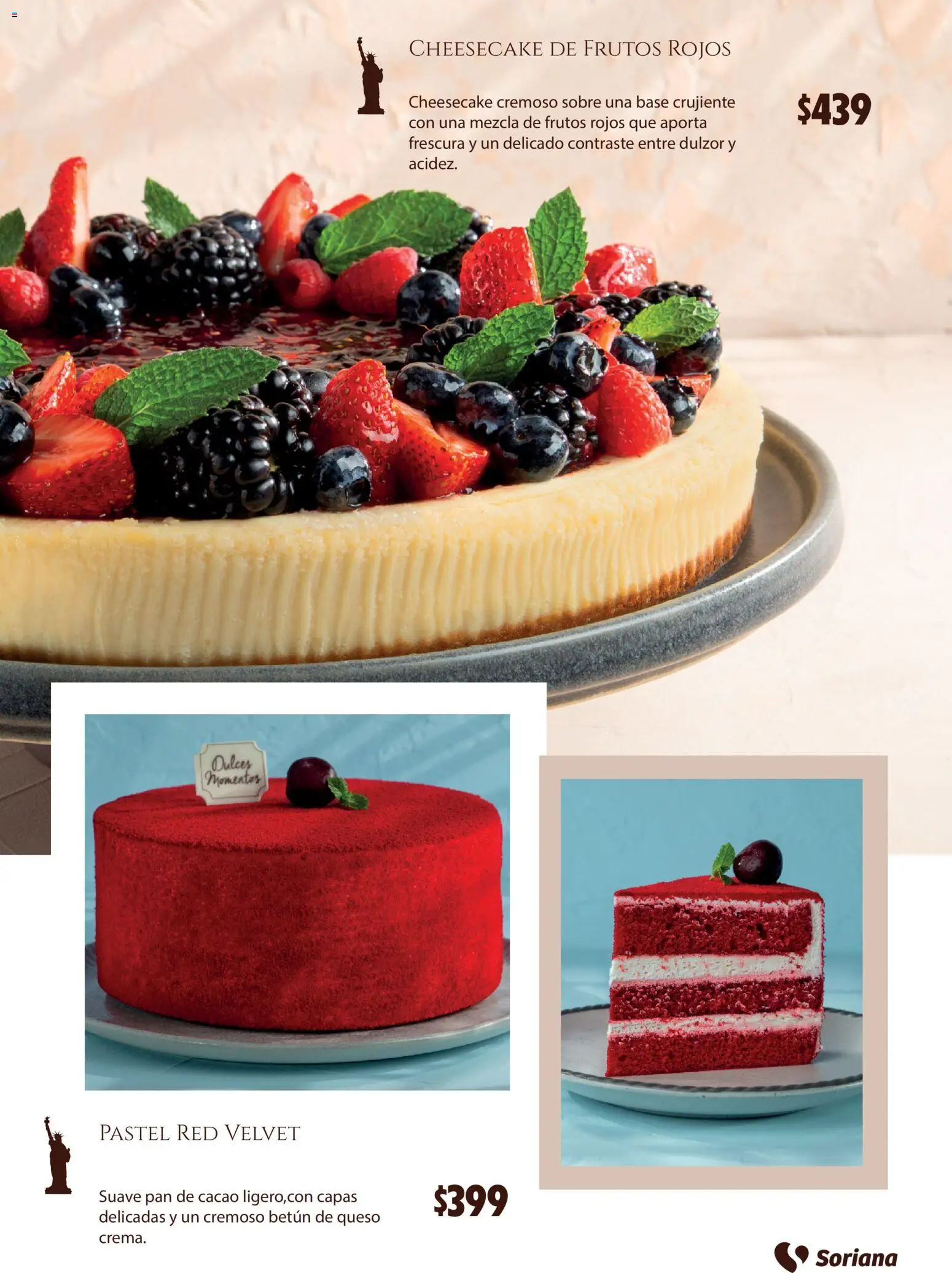 Nuevas ofertas de Soriana válidas en toda la República Mexicana desde el 15.04.2026. ¡Encuentra las mejores ofertas en Soriana Dulces momentos - Clásicos del mundo Híper! | Página: 8 | Productos: Queso, Pan, Pastel, Dulces