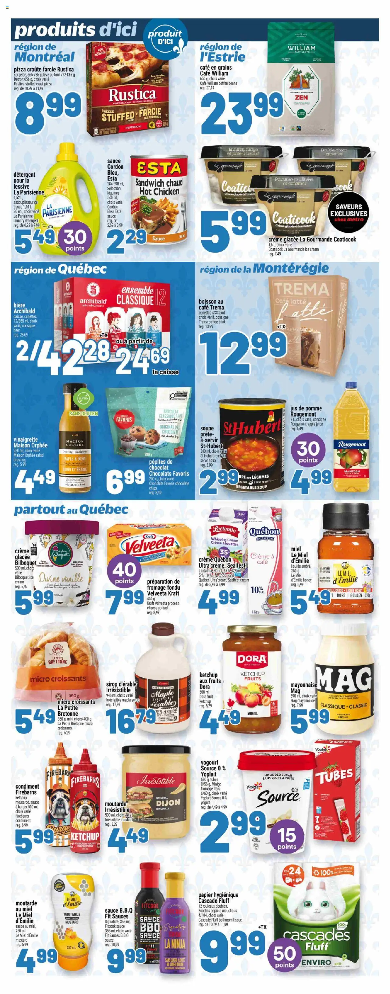 Metro flyer valid from 07.08.2025 | Page: 18 | Products: Ketchup, Cream, Pizza, Juice
