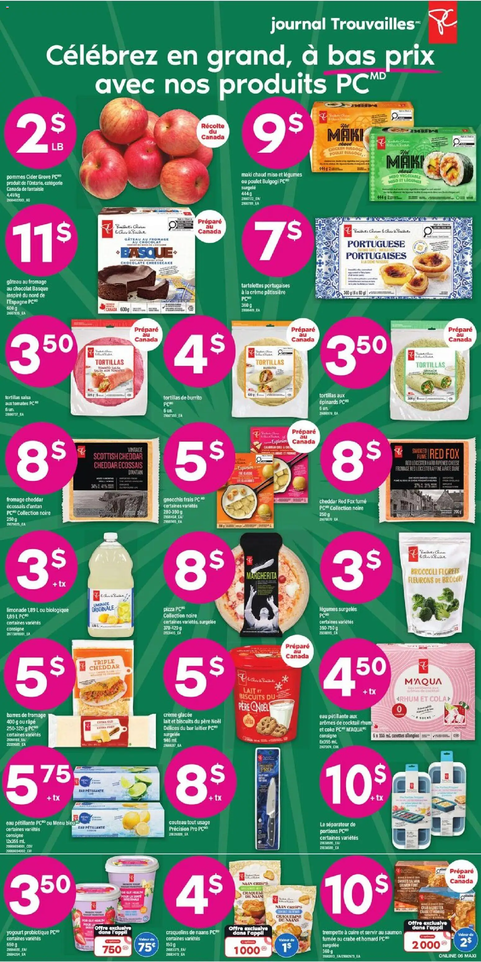 Maxi flyer valid from 30.10.2025 | Page: 10 | Products: PC, Chocolate, Pizza, Chicken