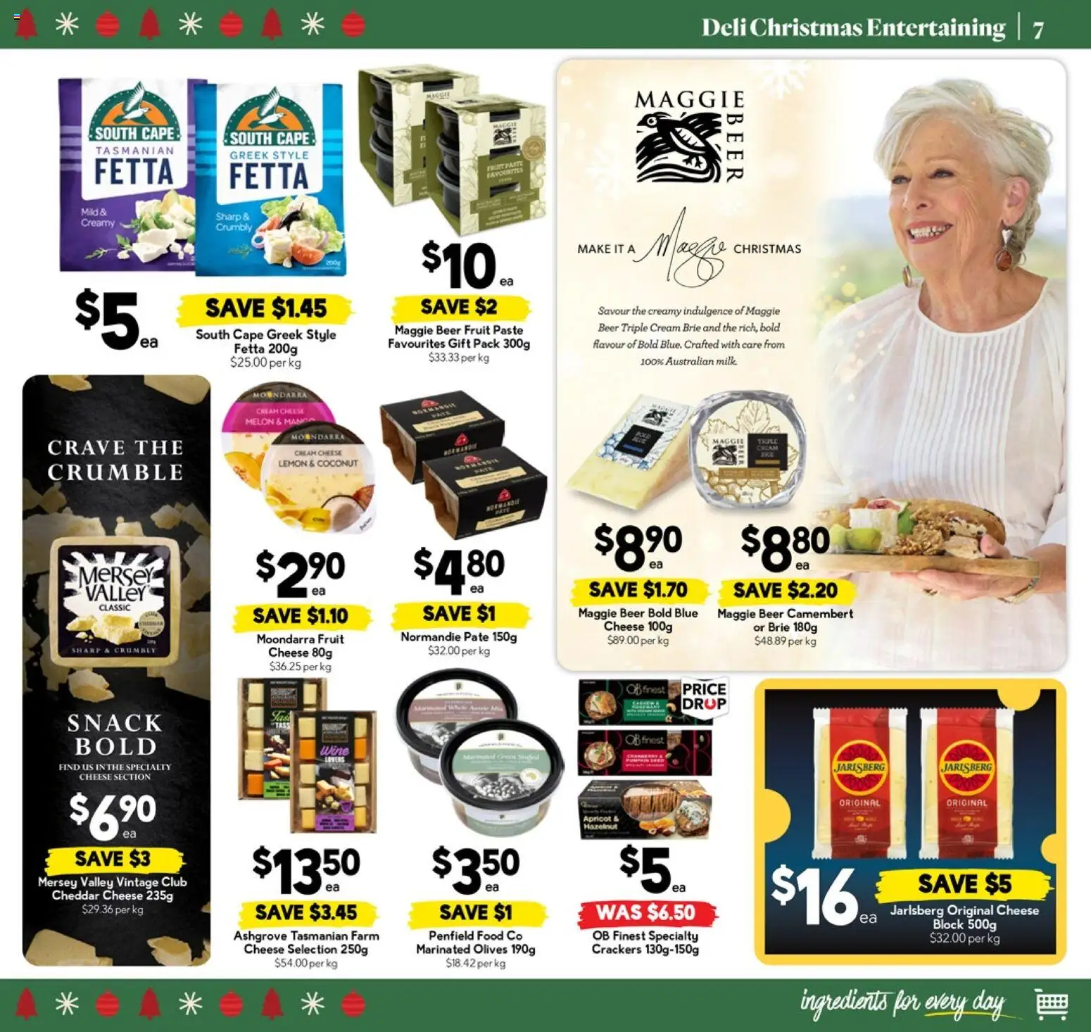 Drakes catalogue - valid from 10.12.2025 | Page: 7 | Products: Beer, Melon, Olives, Cream