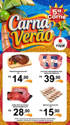 Royal Supermercados - Ofertas Quinta da Carne - Pré-Visualização do folheto da loja Royal Supermercados, válido de 05.02.2026