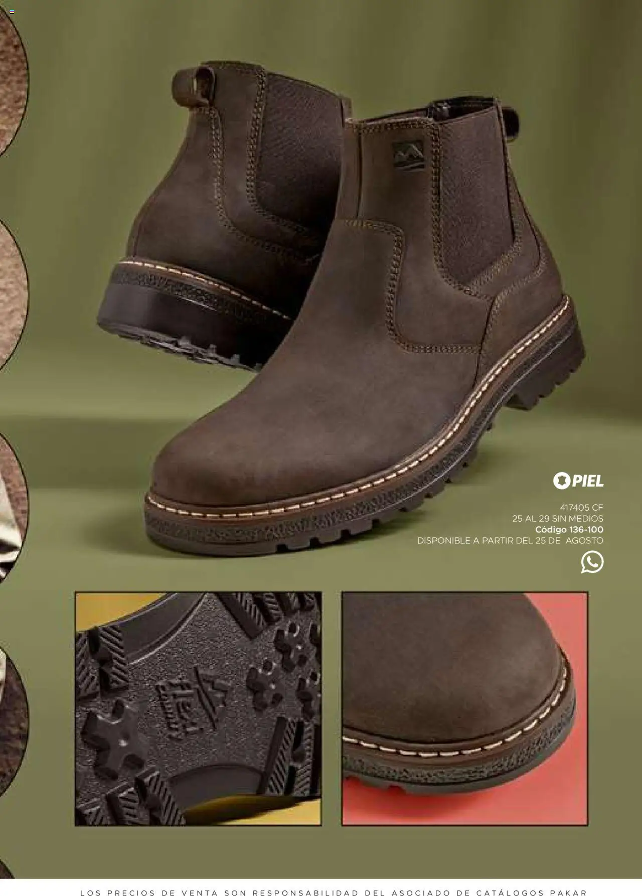 Nuevas ofertas de SC Pakar válidas en toda la República Mexicana desde el 24.07.2025. ¡Encuentra las mejores ofertas en SC Pakar - Catálogo Hombre otoño / invierno! | Página: 199