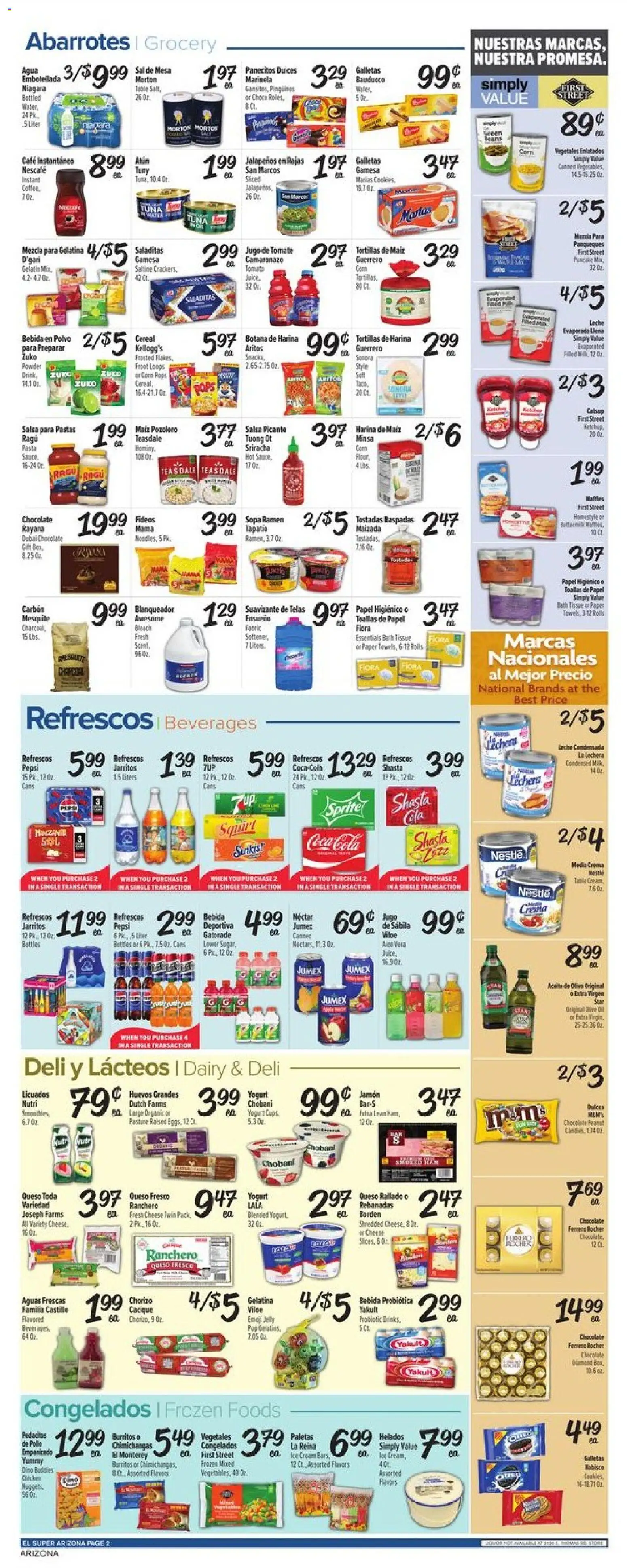 El Super Weekly Ad - AK - valid from 08.04.2026 | Page: 2 | Products: Powder, Eggs, Chocolate, Aloe Vera