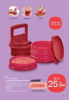 Tupperware Folleto │ válido desde el 09.07.2025 | Página: 10 | Productos: Prensa