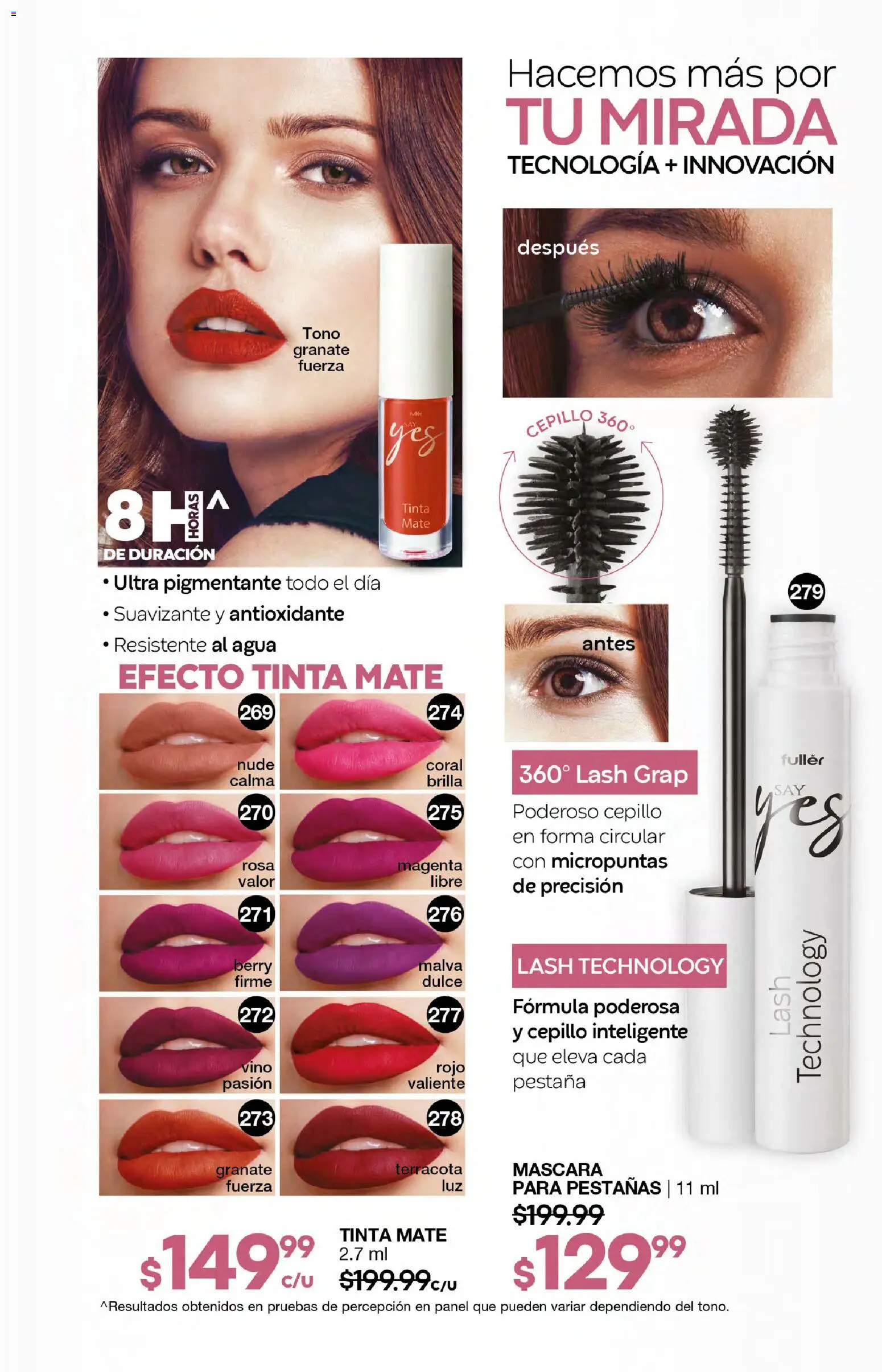 Nuevas ofertas de Fuller válidas en toda la República Mexicana desde el 07.01.2026. ¡Encuentra las mejores ofertas en Fuller campaña 20 2026! | Página: 100 | Productos: Cepillo, Máscara, Suavizante, Vino