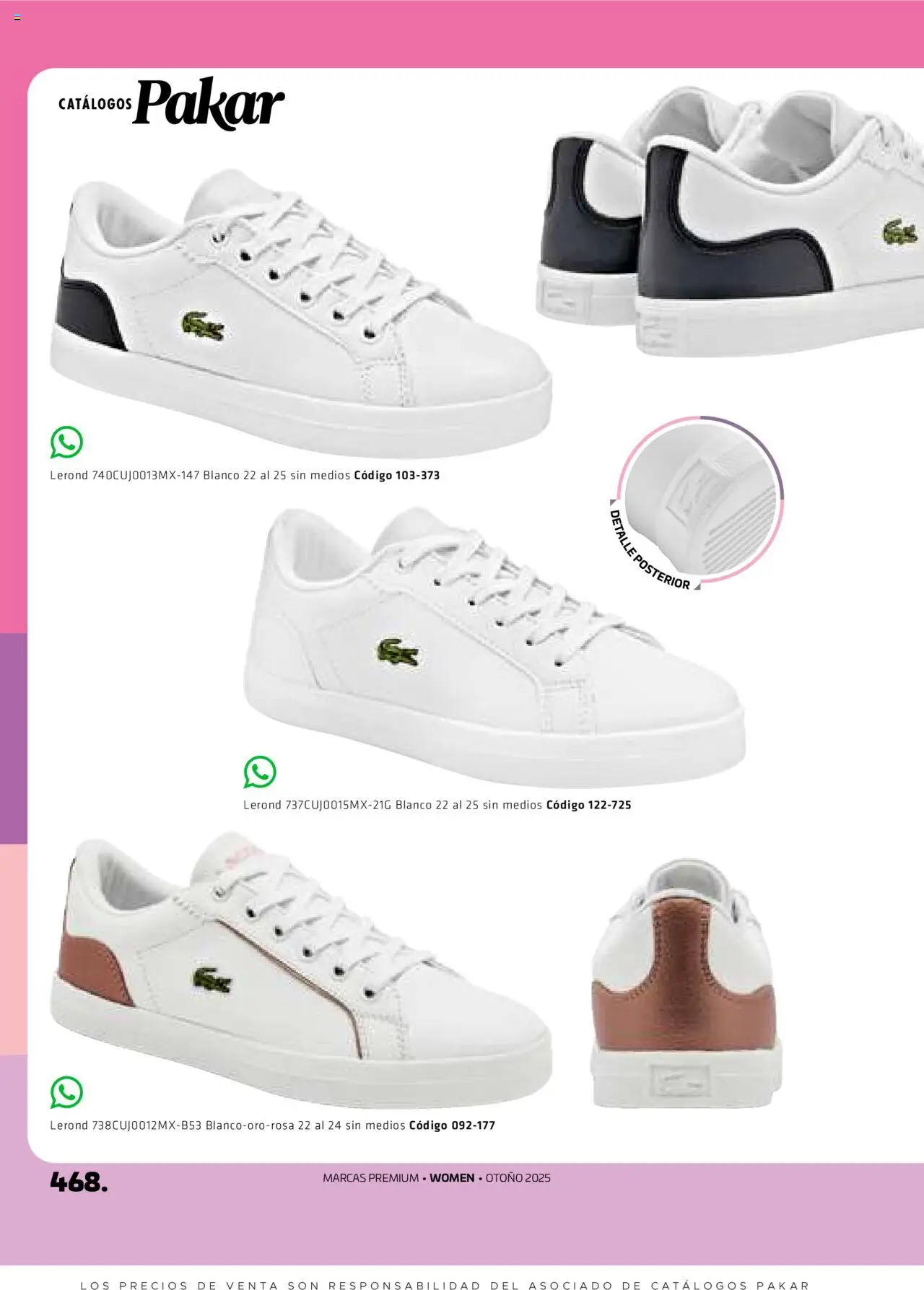 Nuevas ofertas de SC Pakar válidas en toda la República Mexicana desde el 29.08.2025. ¡Encuentra las mejores ofertas en SC Pakar - Catálogo Otoño Women! | Página: 468