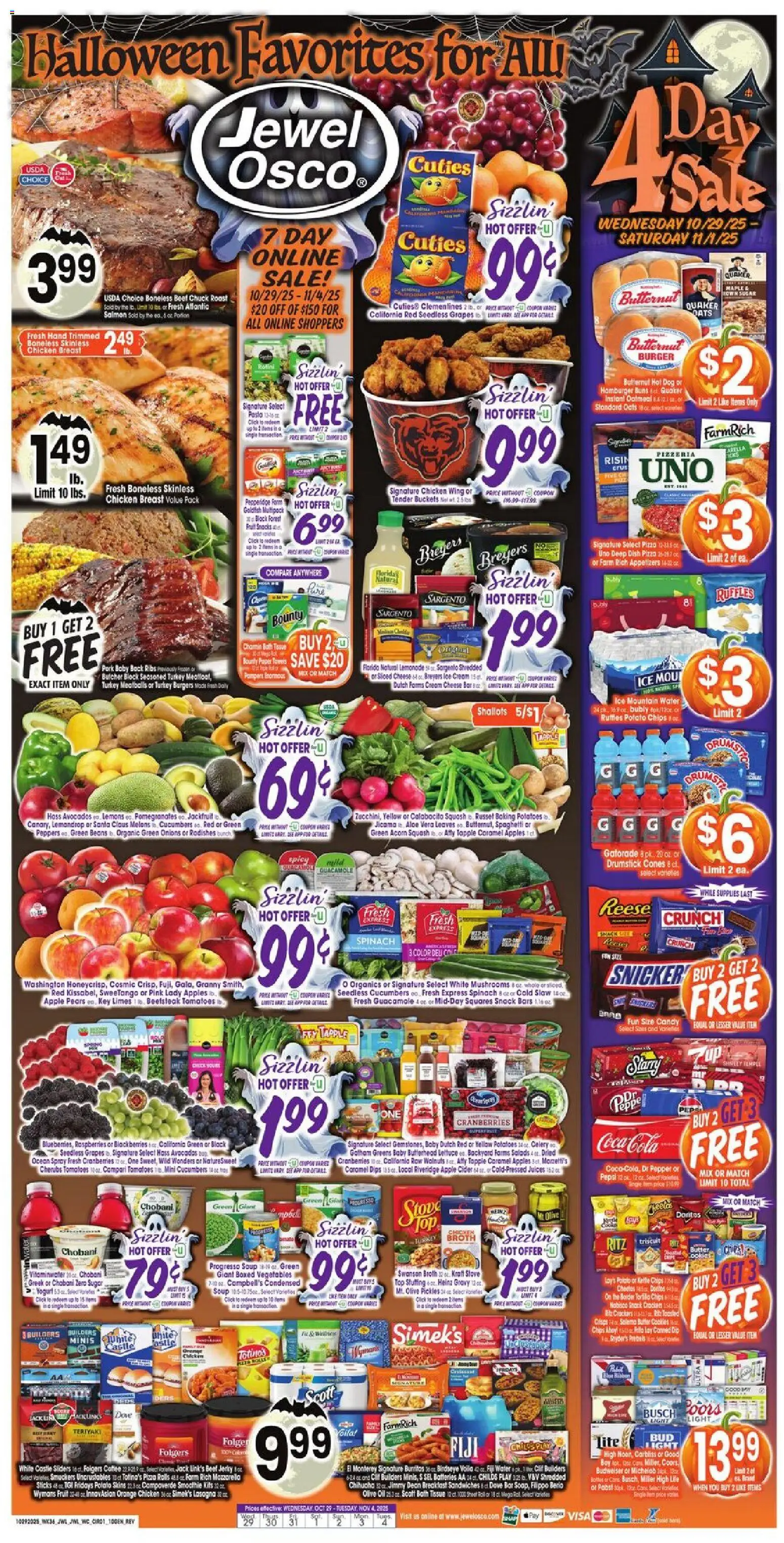 Jewel Osco Weekly Ad - IL - valid from 29.10.2025 | Page: 1